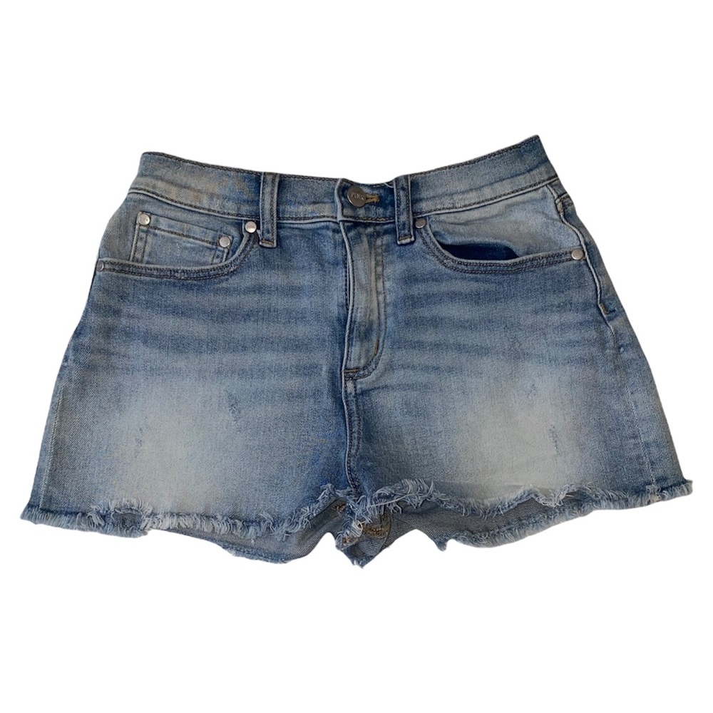 PINK Victoria’s Secret High-rise Denim Shorts‎ sz 4